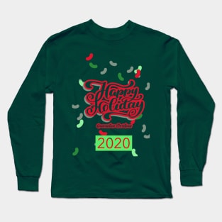 Happy Holiday (Quarantine Christmas 2020) Long Sleeve T-Shirt